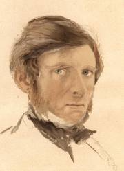 John Ruskin: self-portrait